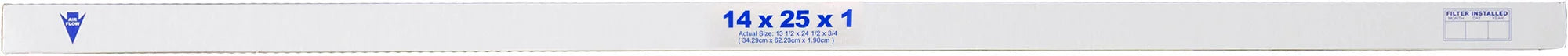 14x25x1 (13_1/2x24_1/2) Pleated MERV 7 Air Filters 12 Pack