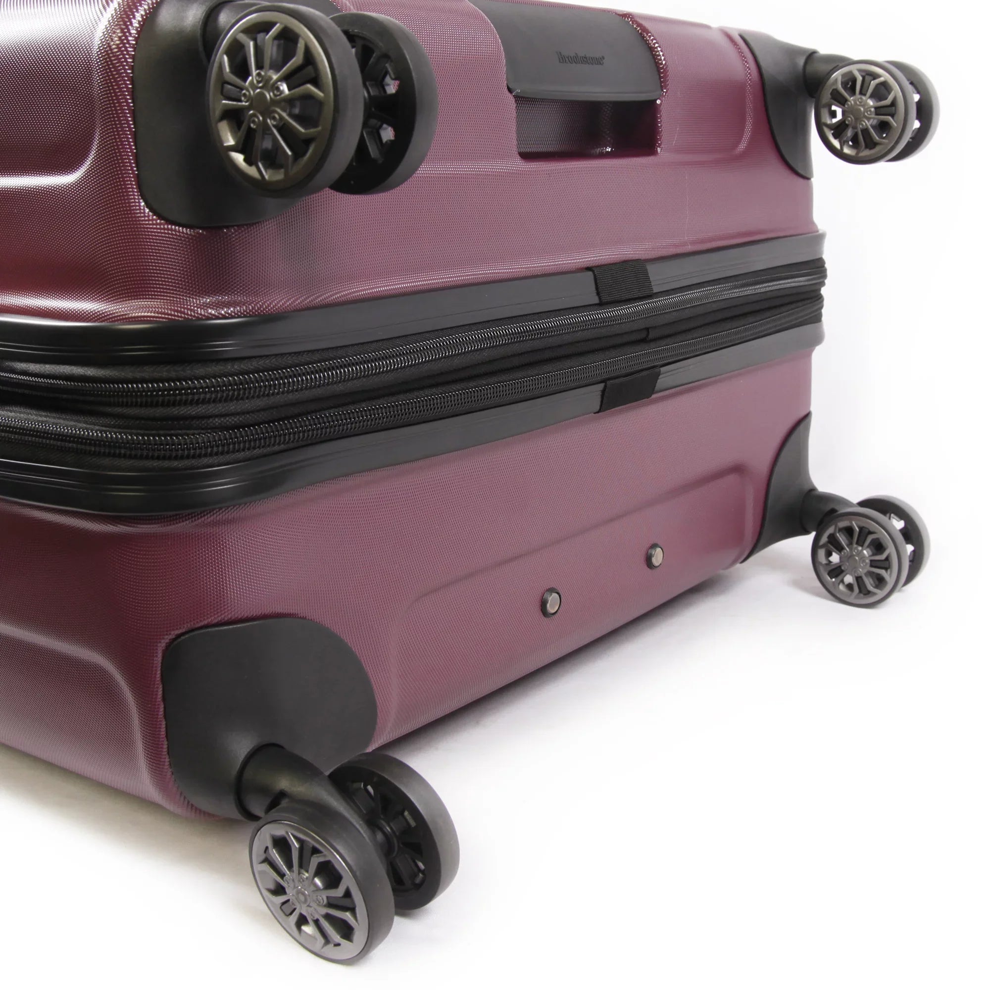 Brookstone Nelson 29" Hardside Sizepinner Luggage - Plum