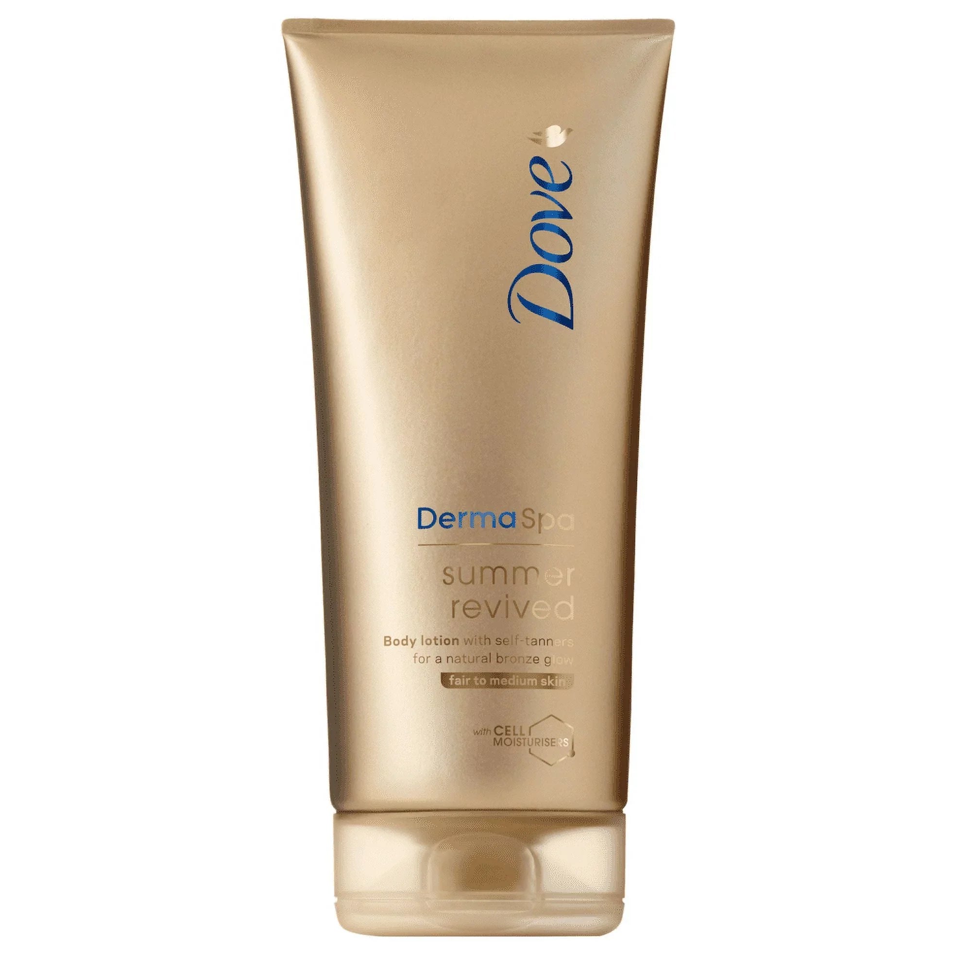 Dove Derma Sizepa Sizeummer Revived Fair to Medium Sizekin Body Lotion 200ml (Pack of 2)