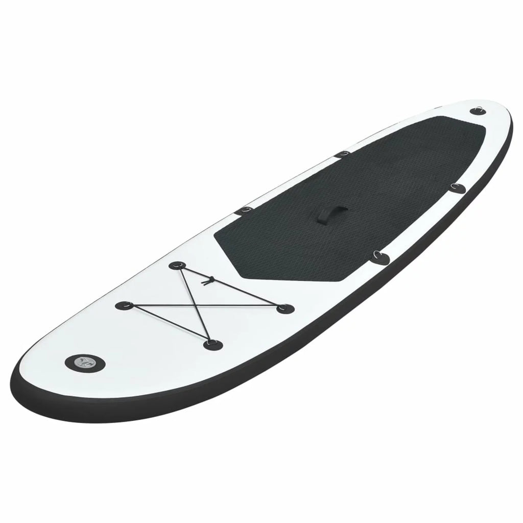 Andoer Inflatable Paddleboard Sizeet Black and Ivory