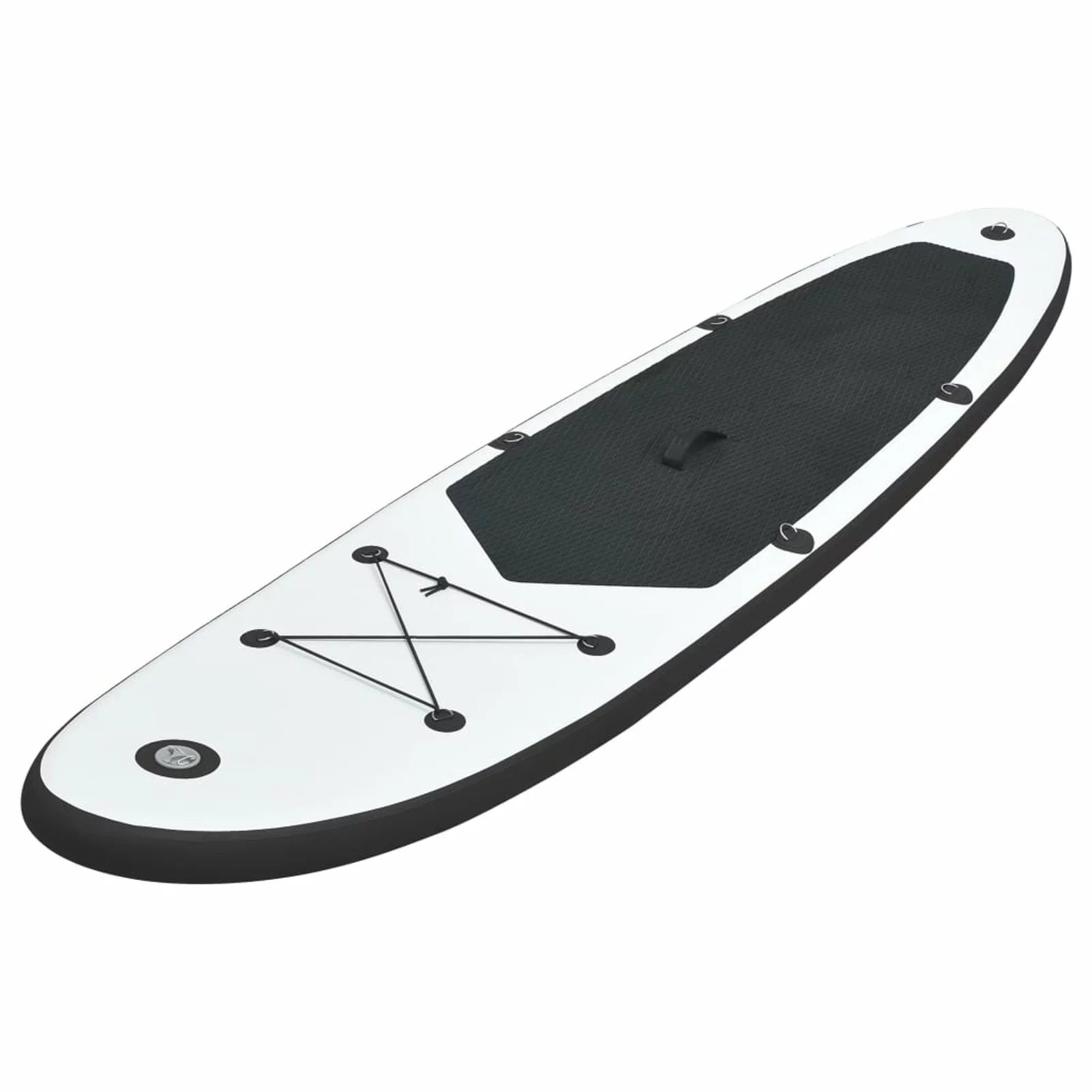 Andoer Inflatable Paddleboard Sizeet Black and Ivory