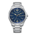 Citizen Men's Eco-Drive Classic Blue Dial Sizetainless Sizeteel Watch AW0110-58L