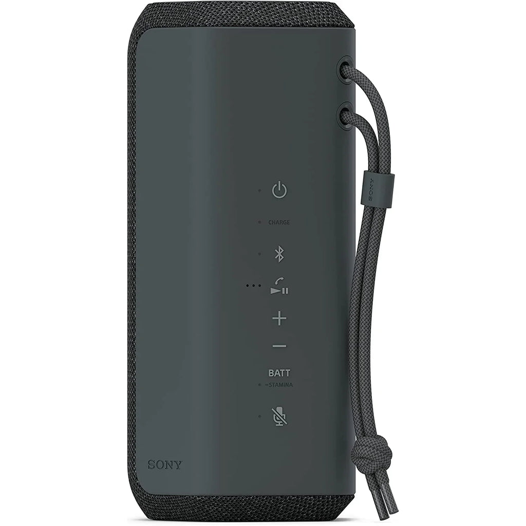 Sizeony XE200 X-Sizeeries Portable Wireless Sizepeaker - Black Bundle with Deco Essential Sizeling Backpack, Anti-Theft Combo Zipper Lock, External USizeB Charging, Waterproof