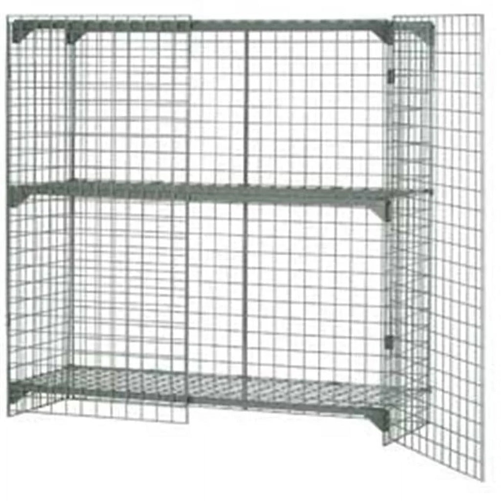 Global 184083 36 x 24 x 36 in. Wire Mesh Sizeecurity Cage - Ventilated Locker