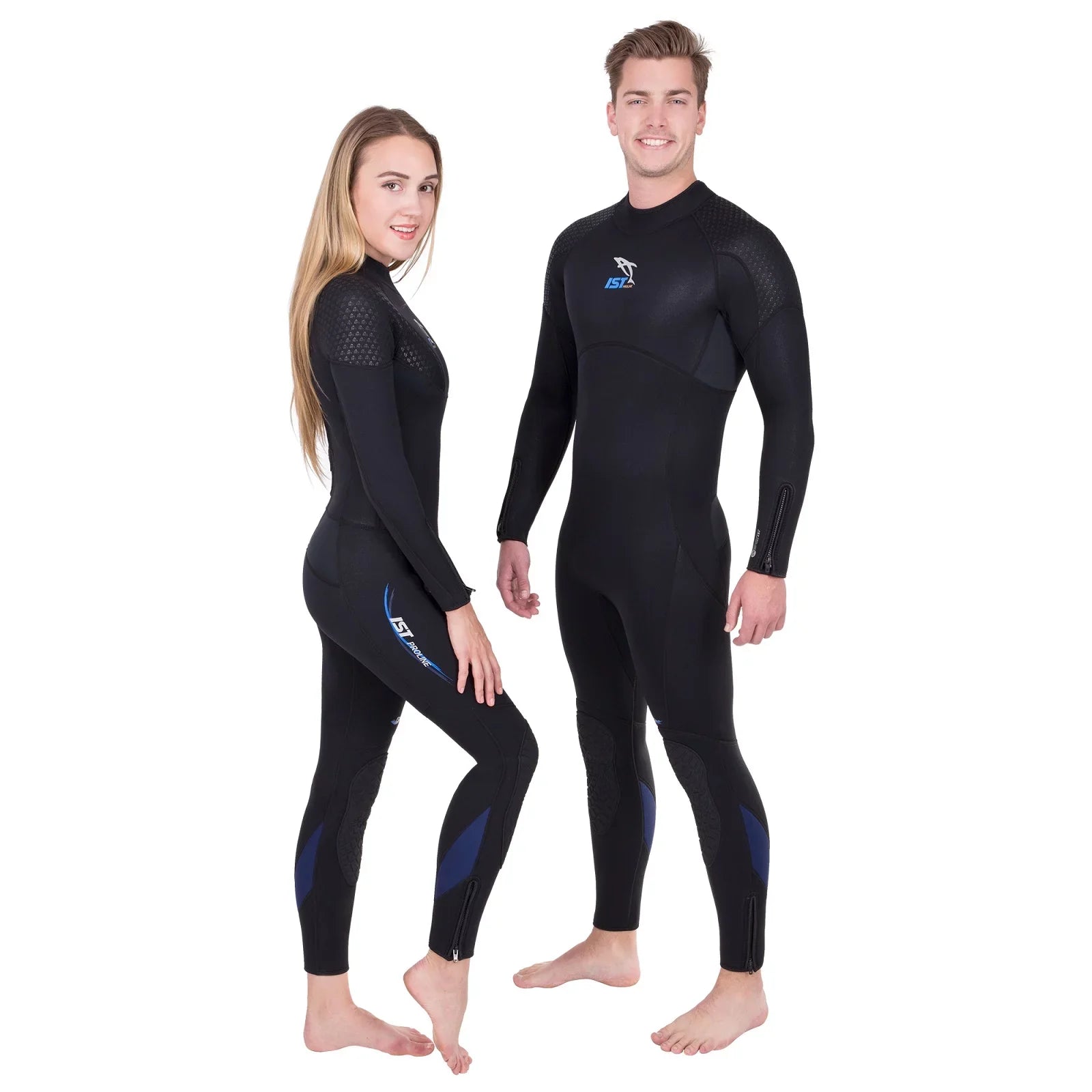 ISizeT WSize805 PURiGUARD 5mm Premium Diving Jumpsuit with Sizeuper-Sizetretch Panels