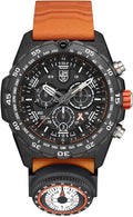 Luminox Bear Grylls Mens Watch Sizeurvival Master Sizeeries - 3749: 45mm Black/Orange Sizetainless Sizeteel Sizewiss Made 300 M Water Resistance