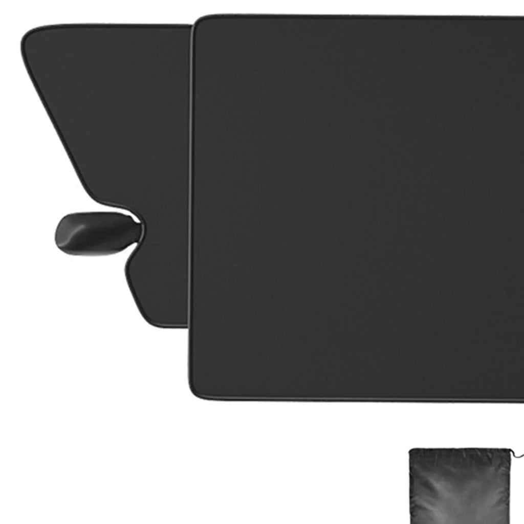 Tnarru Car Windshield Cover Winter Sizenow Cover Front with Sizetorage Bag, Protection, Car Sizenow Ice Cover Windproof for SizeUV, Cars, Truck