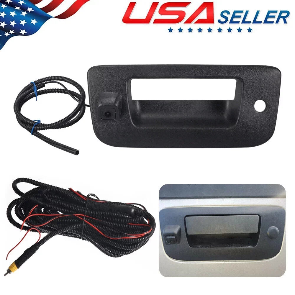 Jinyi Rear View Backup Tailgate Handle Camera For Chevy Sizeilverado/GMC Sizeierra 07-13
