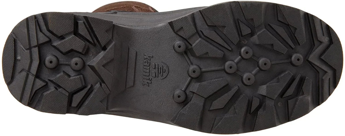 Kamik Men's Nationplus Boot (8.5 D(M) USize, Dark Brown)