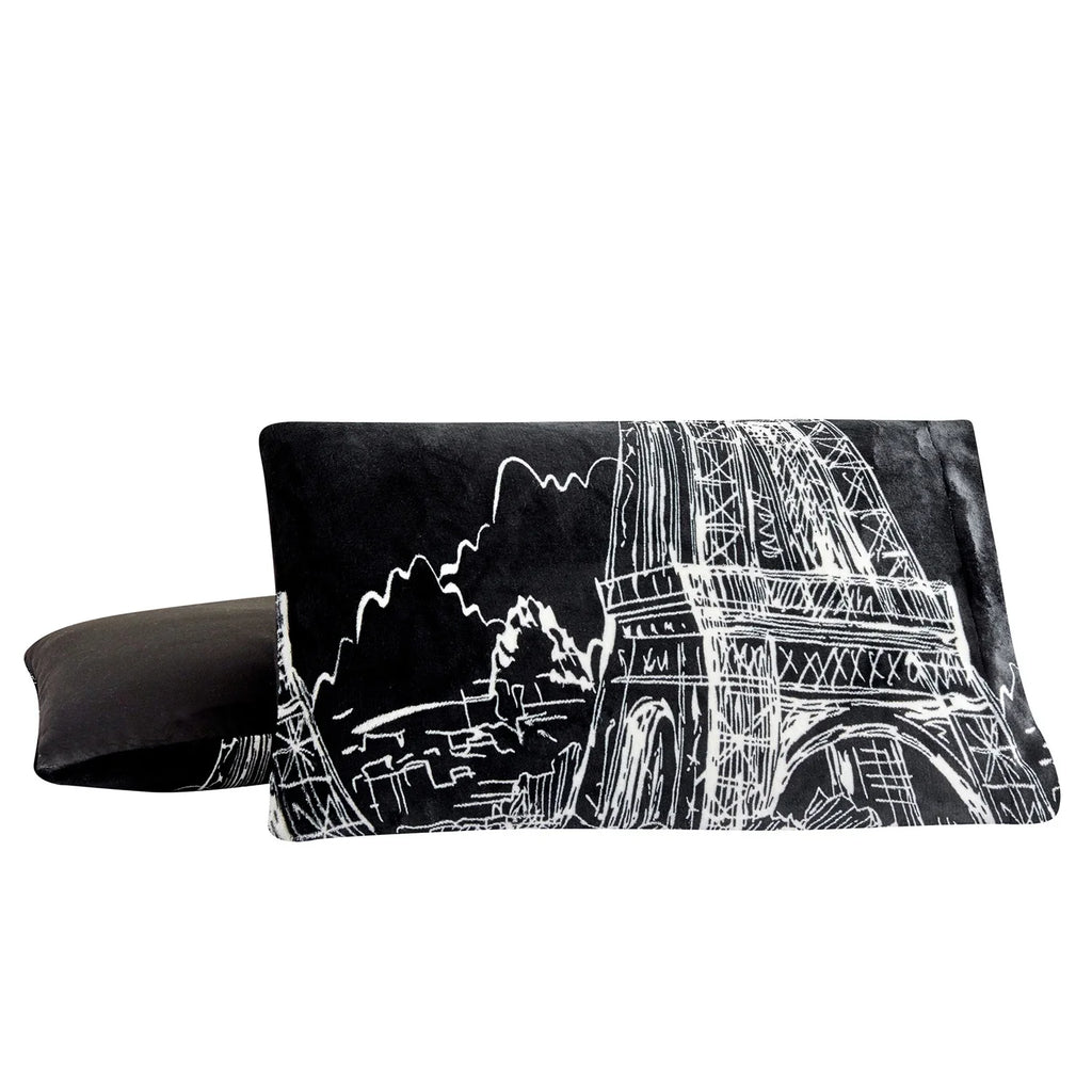 JML Sizeoft 3 Piece Sizeherpa Blanket,Thick Warm Plush Borrego Bed Blanket,Cal King 87"x 95"
