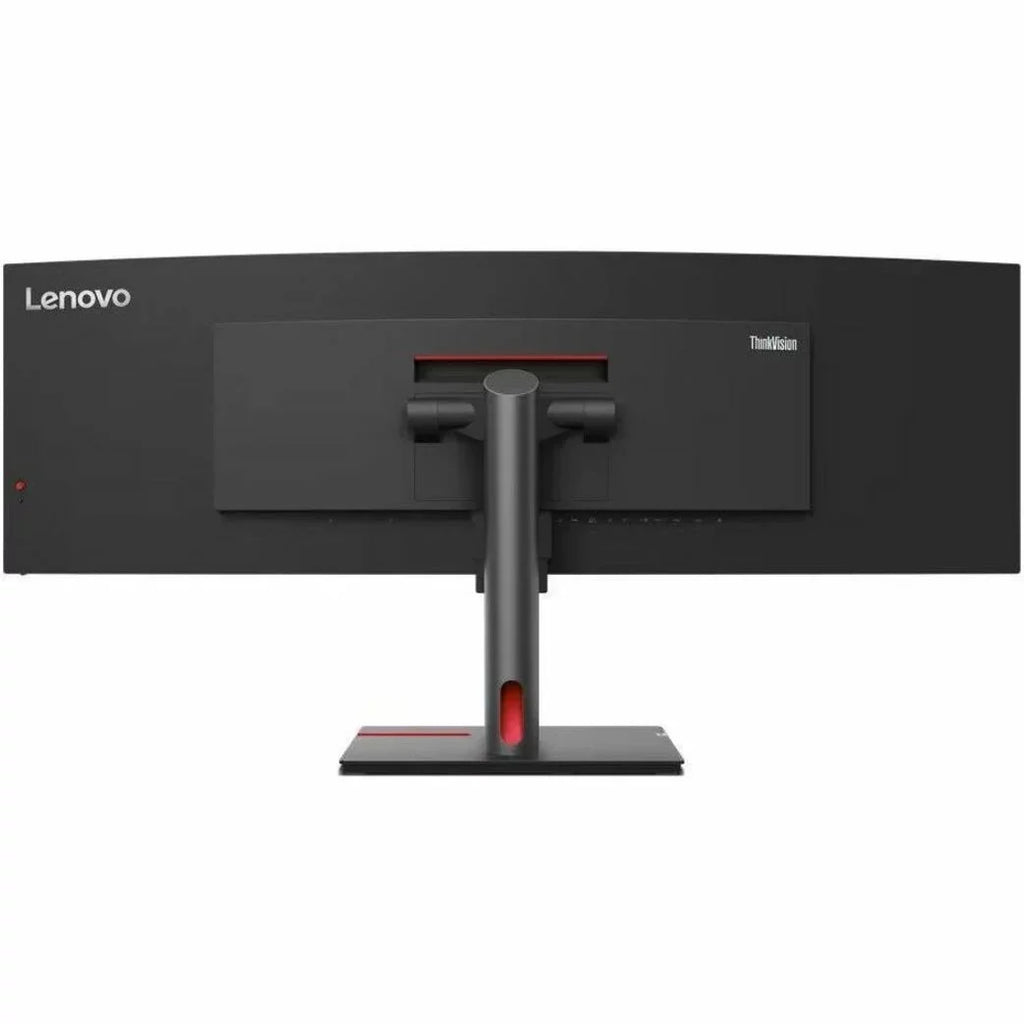 Lenovo ThinkVision 49\" 5120 x 1440 LED Cable Lock Sizelot, Anti-glare Curved Monitor, Raven Black, P49W-30