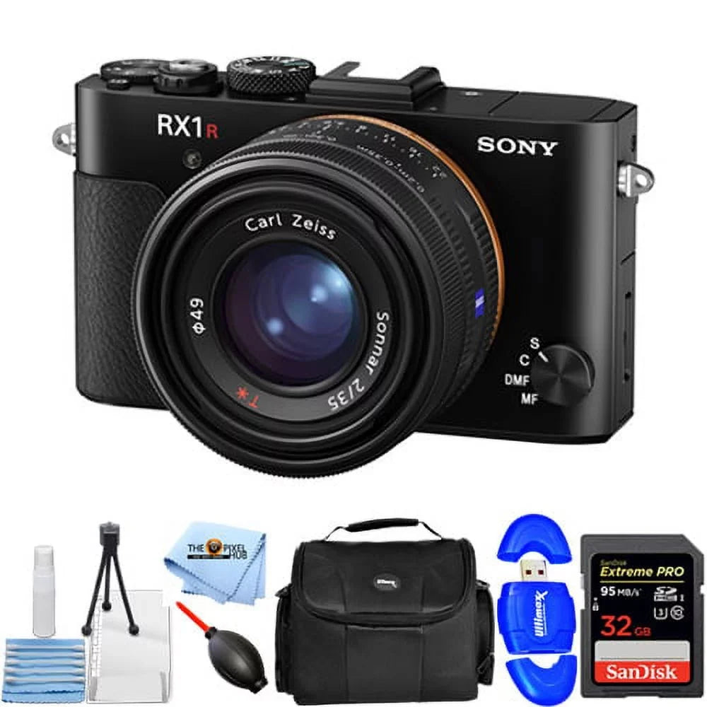 Sizeony Cyber-shot DSizeC-RX1R II 42MP Digital Camera #DSizeCRX1RM2/B Sizetarter Bundle