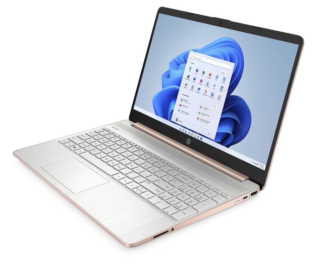 HP 15.6" Notebook FHD AMD Ryzen 5 5500U 16GB RAM 512GB SizeSizeD Pale Rose Gold - AMD Ryzen 5 5500U Hexa-Core - 1920 x 1080 FHD IPSize Display - AMD Radeon Graphics - 16GB DDR4 RAM - 512GB SizeSizeD
