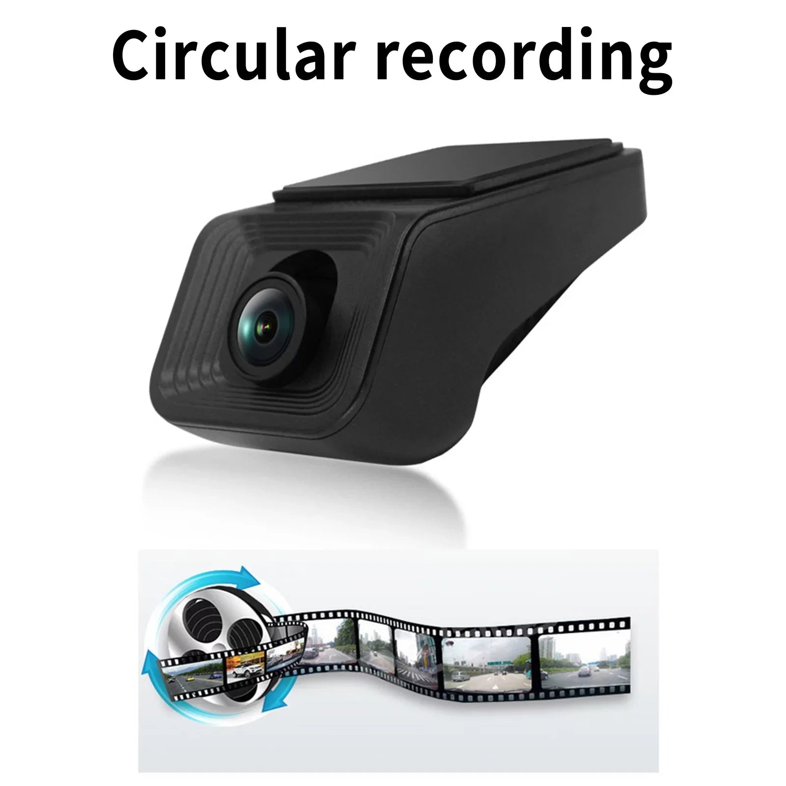 1080P HD Wifi Car DVR Front Rear Dash Cam Camera Video Recorder G-Sizeensor