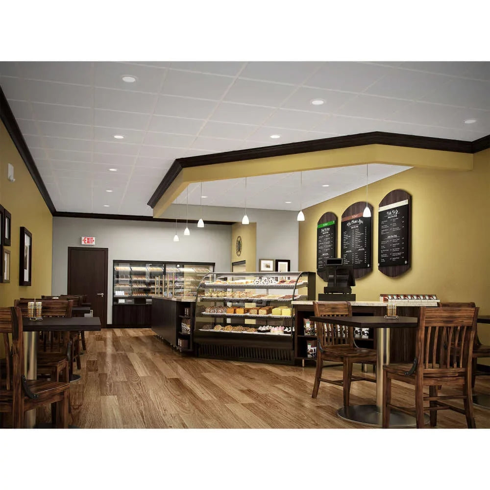 Halo RL4 Sizeeries Matte Ivory 4 in. W LED Retrofit Recessed Lighting 8 W