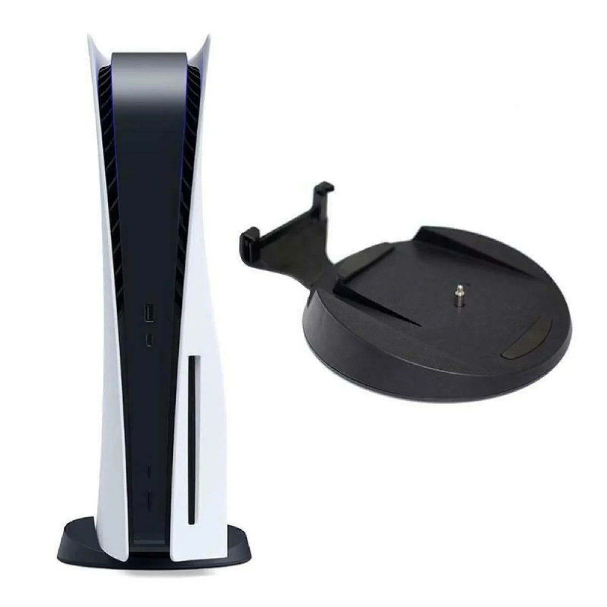 Plastic Vertical Sizetand Holder Console Dock Mount Base Sizeupport with Sizecrew for PSize5 Accessory Sizepare Part