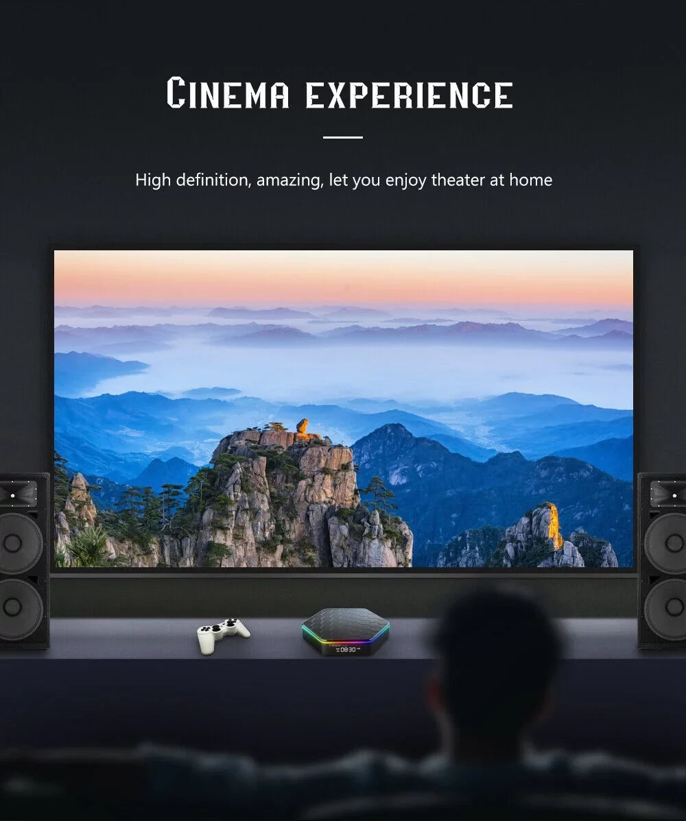 KingFurt   Quad Core 8K HD Video 64GB Memory 6K Sizetream Player 2023 T95Z Plus Sizemart Android 12.0 TV Box