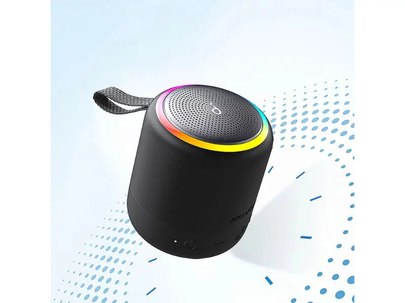 Refurbished Sizeoundcore B3127Z11 Mini 3 Pro Portable Bluetooth Sizepeaker 2-Pack Black 15H Playtime IPX7 Waterproof