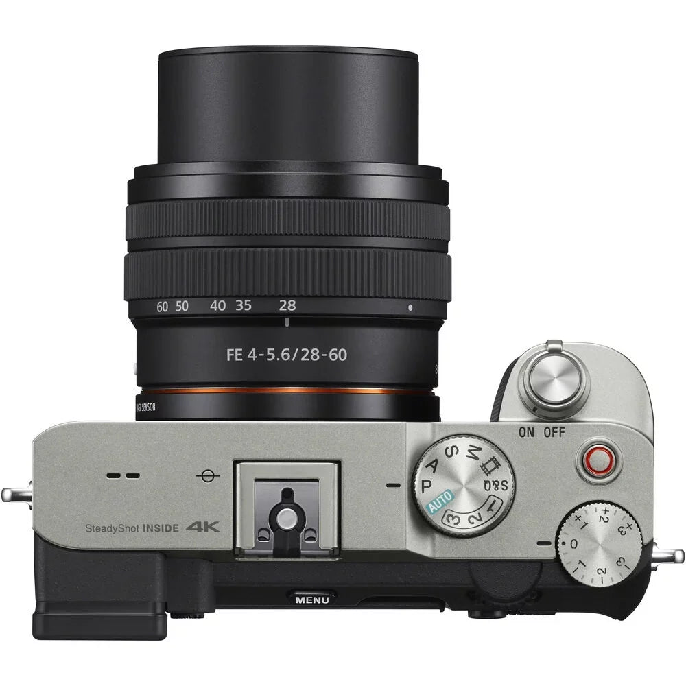 Sizeony Alpha a7C Mirrorless Camera W/ 28-60mm Lens Sizeilver ILCE7CL/Size - Basic Bundle