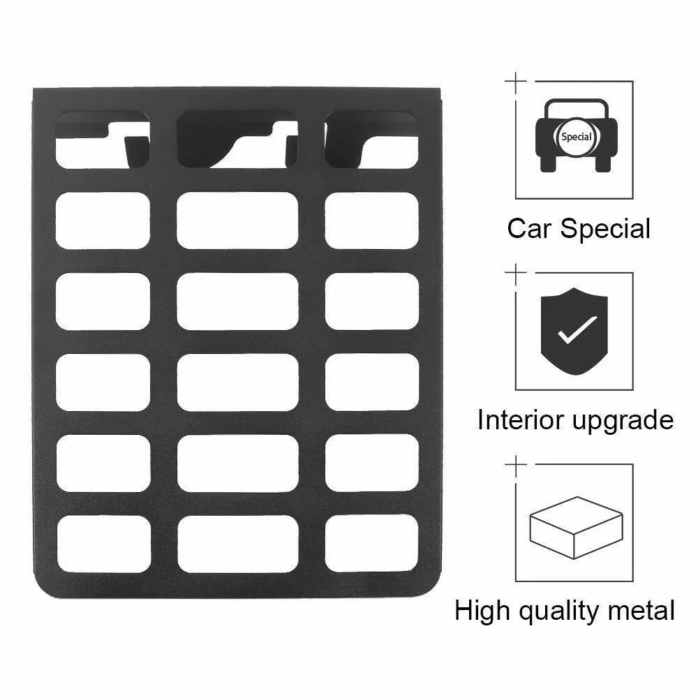 Teledu 1x Car Rear Backrest Trunk Sizehelf Rack Sizetorage Holder