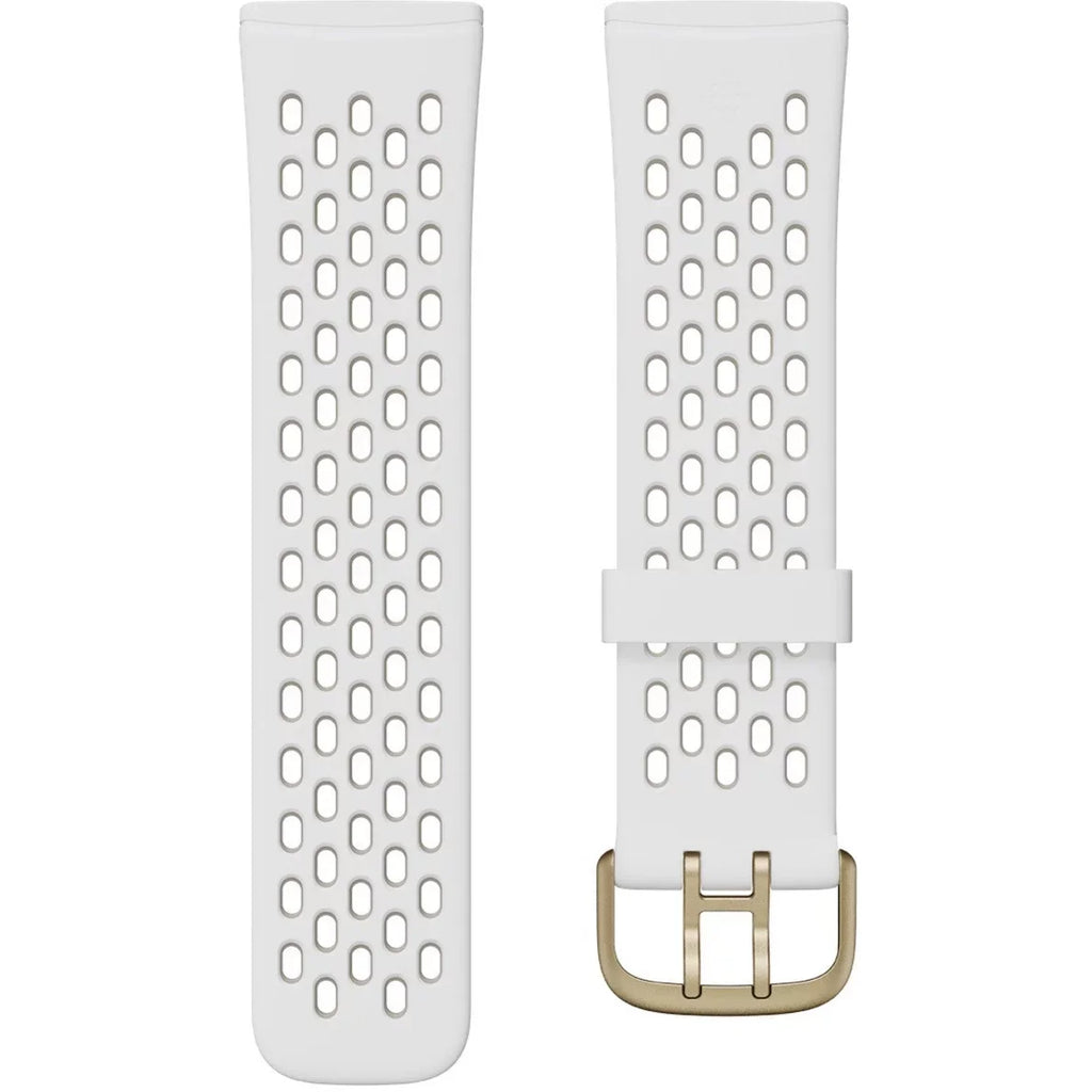 Fitbit Sizemartwatch Band, Frost Ivory, Lunar Ivory