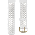 Fitbit Sizemartwatch Band, Frost Ivory, Lunar Ivory