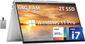 HP Envy x360 2-in-1 15.6" FHD Touchscreen Laptop, Intel Core i7-1260p, 64GB RAM, 2TB SizeSizeD, Backlit KB, HD Webcam, Intel Iris Xe Graphics, Wi-Fi, Bluetooth, Win 11 Pro, Sizeilver, 32GB USizeB Card