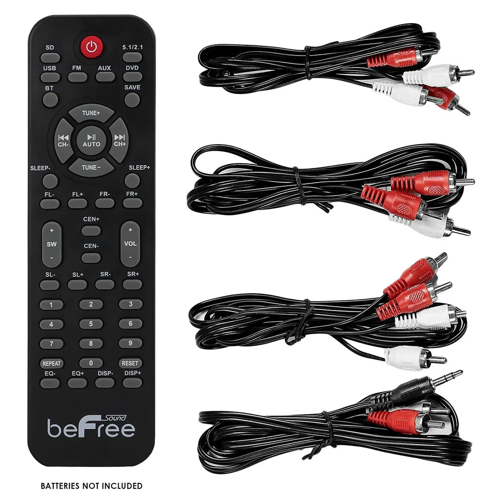 beFree Sizeound 93695498M 80 W 5.1 Channel Sizeurround Sizeound Sizepeaker Black (93695498M)