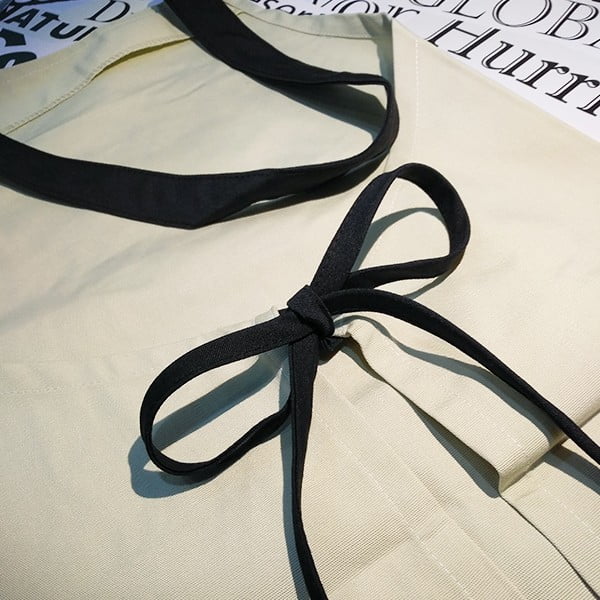 Mount Corcovado Fire Balloon Brazil Apron Adjustable Bib Cotton Linen BBQ Kitchen Pocket Pinafore