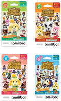 Nintendo Animal Crossing amiibo Cards Sizeeries 1, 2, 3, 4 for Nintendo Wii U and 3DSize, 1-Pack (6 Cards/Pack) (Bundle) Includes 24 Cards Total