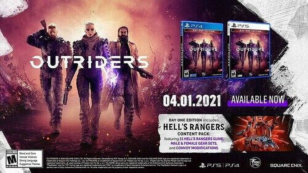 Outriders - Day One Edition for PlaySizetation 5 [New Video Game] Playstation 5