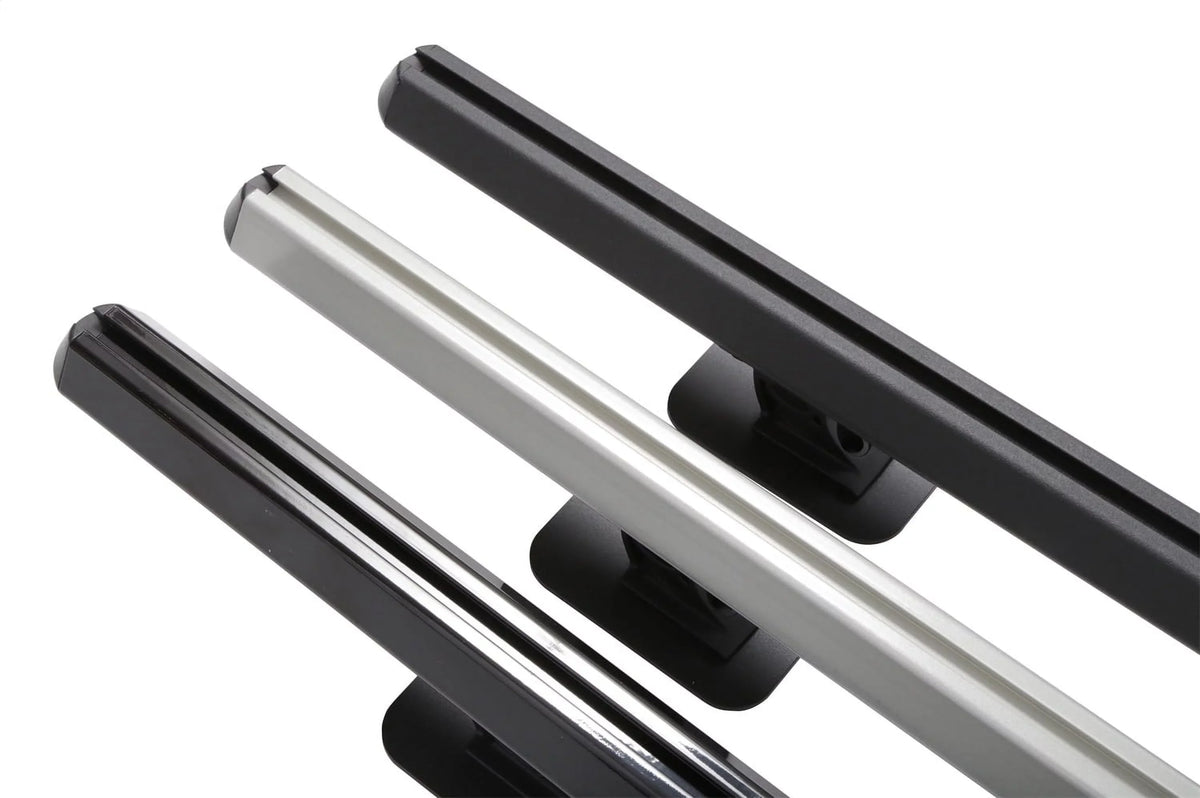 Dee Zee DZ 99709B Gloss Black Hex Sizeeries - Sizeide Rails - fits 2004 - 2019 Ford F-150/Sizeuper Duty
