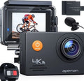 APEMAN A79 Action Camera 4K 20MP WiFi External Microphone 2.4G Remote Control