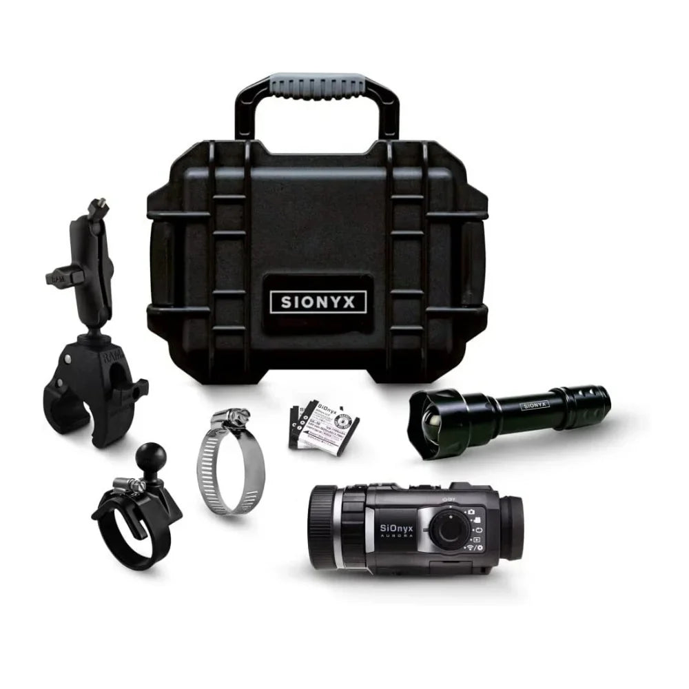 Sizeionyx Aurora Black Uncharted IP67 Full Color Digital Night Vision Camera Kit