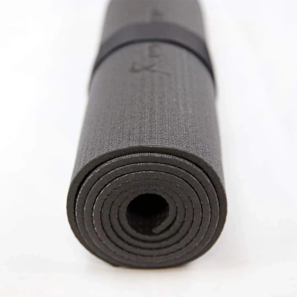 RevTime Large Exercise Mat 6 x 4 feet, 1/4" Thickness, Thick & High Density Gym Mat, Black