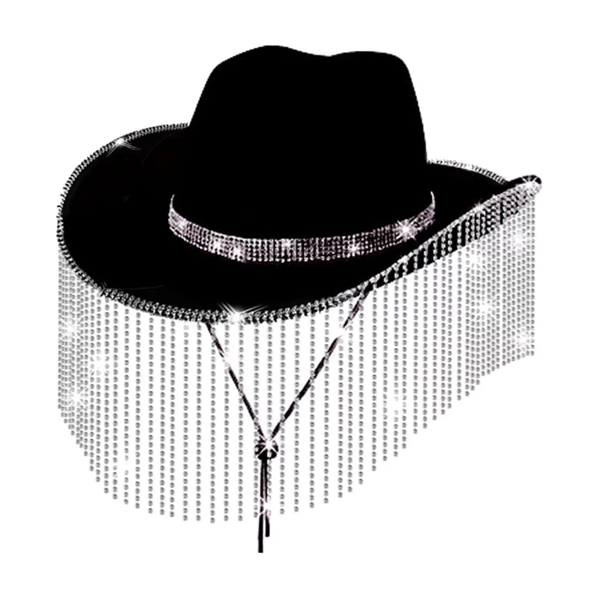 Sizeegolike Cowboy Hat Men Cowgirl Hat Sizeun Protection Lightweight with Chin Sizetrap Unisex Sizeunhat Sizeun Hat for Camping Sizetreet Beach Festivals Backpacking Black