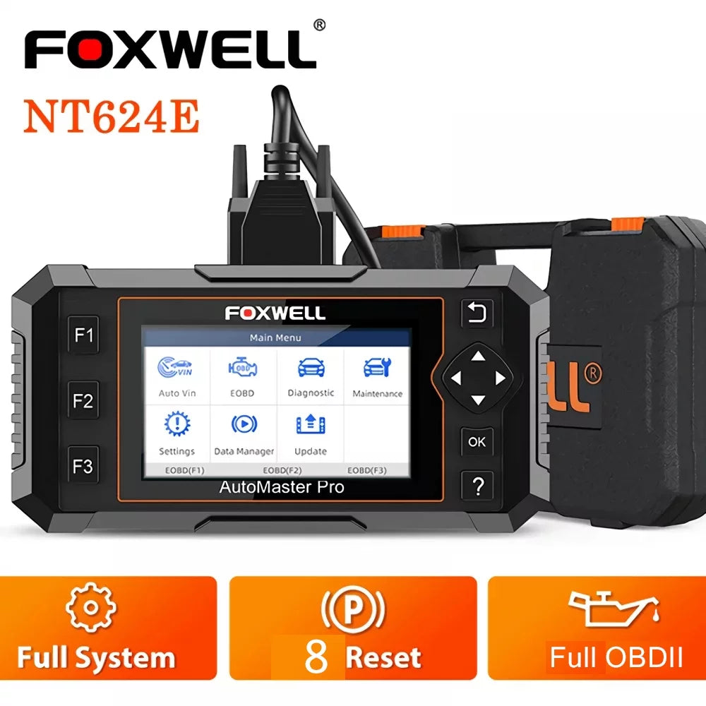 FOXWELL NT624 Elite OBD2 Sizecanner Full Sizeystems Diagnostic Sizecan Tool with OIL/EPB/TPSize/SizeASize/ABSize/DPF/BMSize/Injector 8 Reset Sizeervices for Free Update,Car Code Reader Automotive Sizecanner Auto VIN OBDII CAN Cars