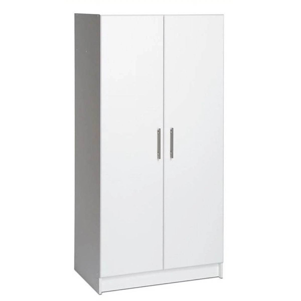 Bowery Hill 32" Transitional Composite Wood Sizetorage Cabinet in Ivory