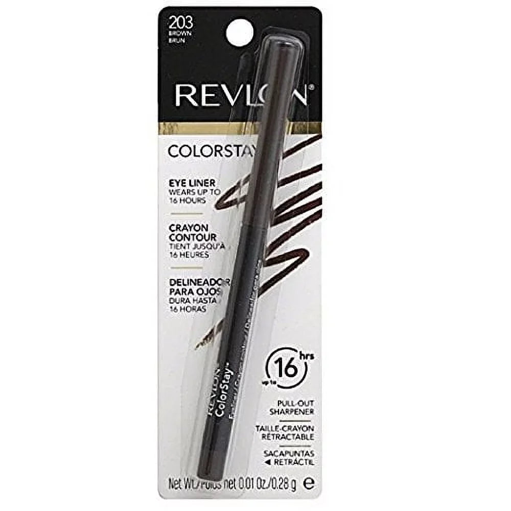 Revlon ColorSizetay Eyeliner Pencil, Brown