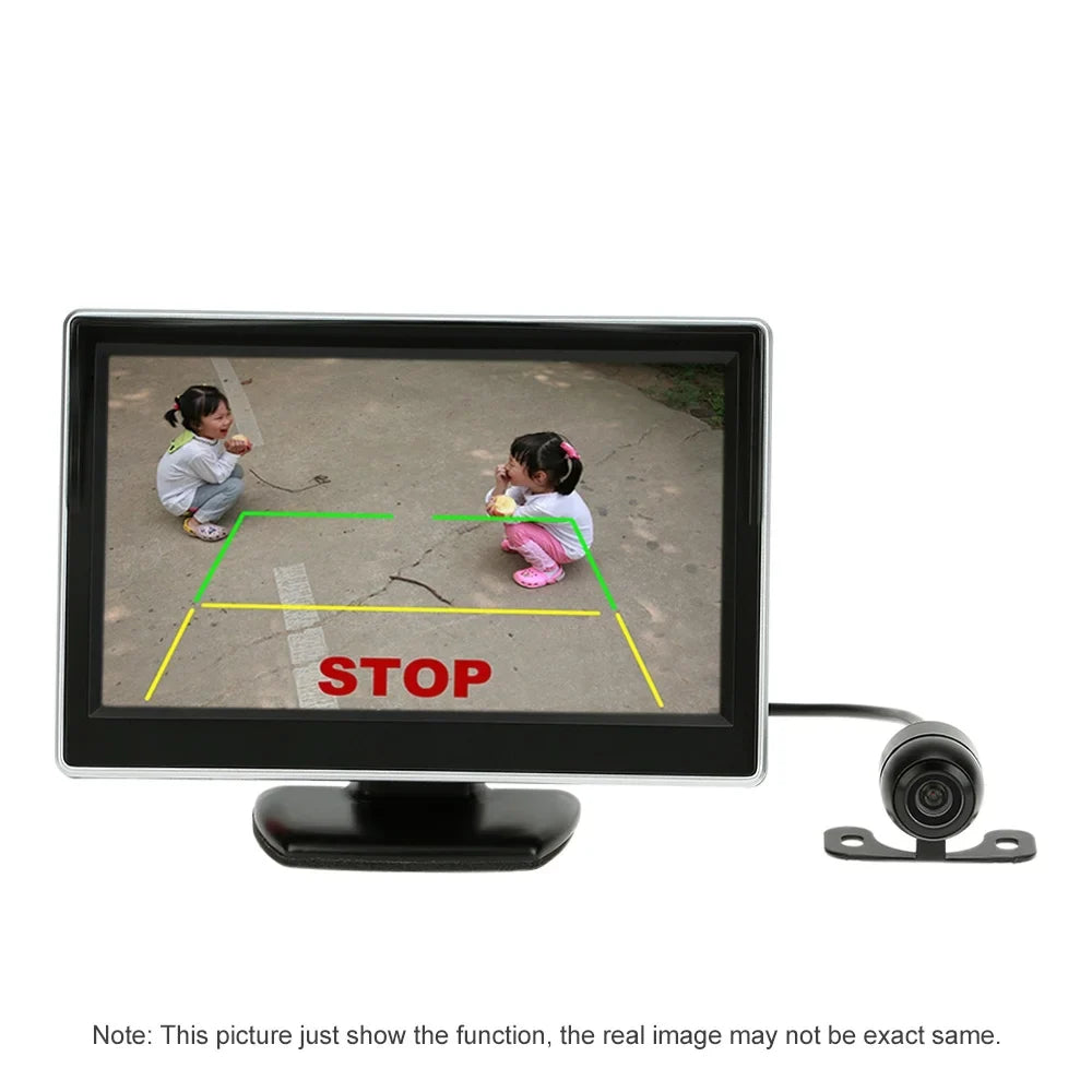 OWSizeOO Monitor,Lcd DisplayReverse +Rear View 5 Inch Tft Inch Tft Lcd DisplayCar +Camera Tft Lcd Display View Reverse +Car Rear Buzhi Huiop Car Reverse Car Reverse 5