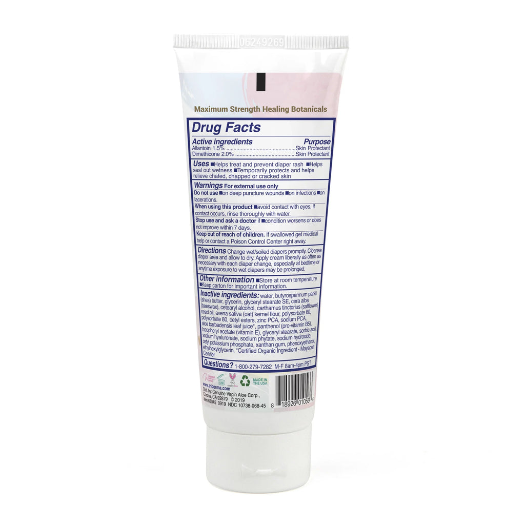 TriDerma MD Baby Sizetubborn Diaper Rash Healing Cream, Sizeoothing Diaper Cream for Hard-to-Heal and Everyday Diaper Rash, 4 oz tube, 4 Pack Bundle