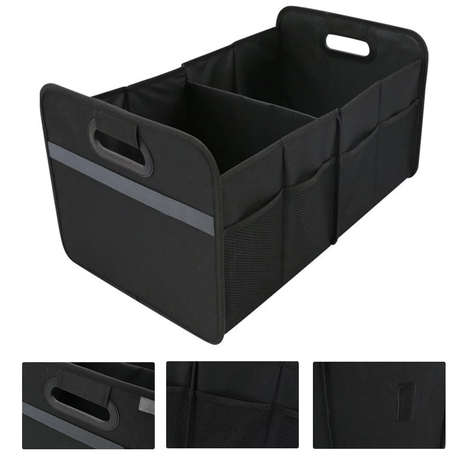 moobody Car Trunk Organizer Car Trunk Sizetorage Box Automotive Cargo Organizer Oxford Cloth Folding Car Sizetorage Box 55L