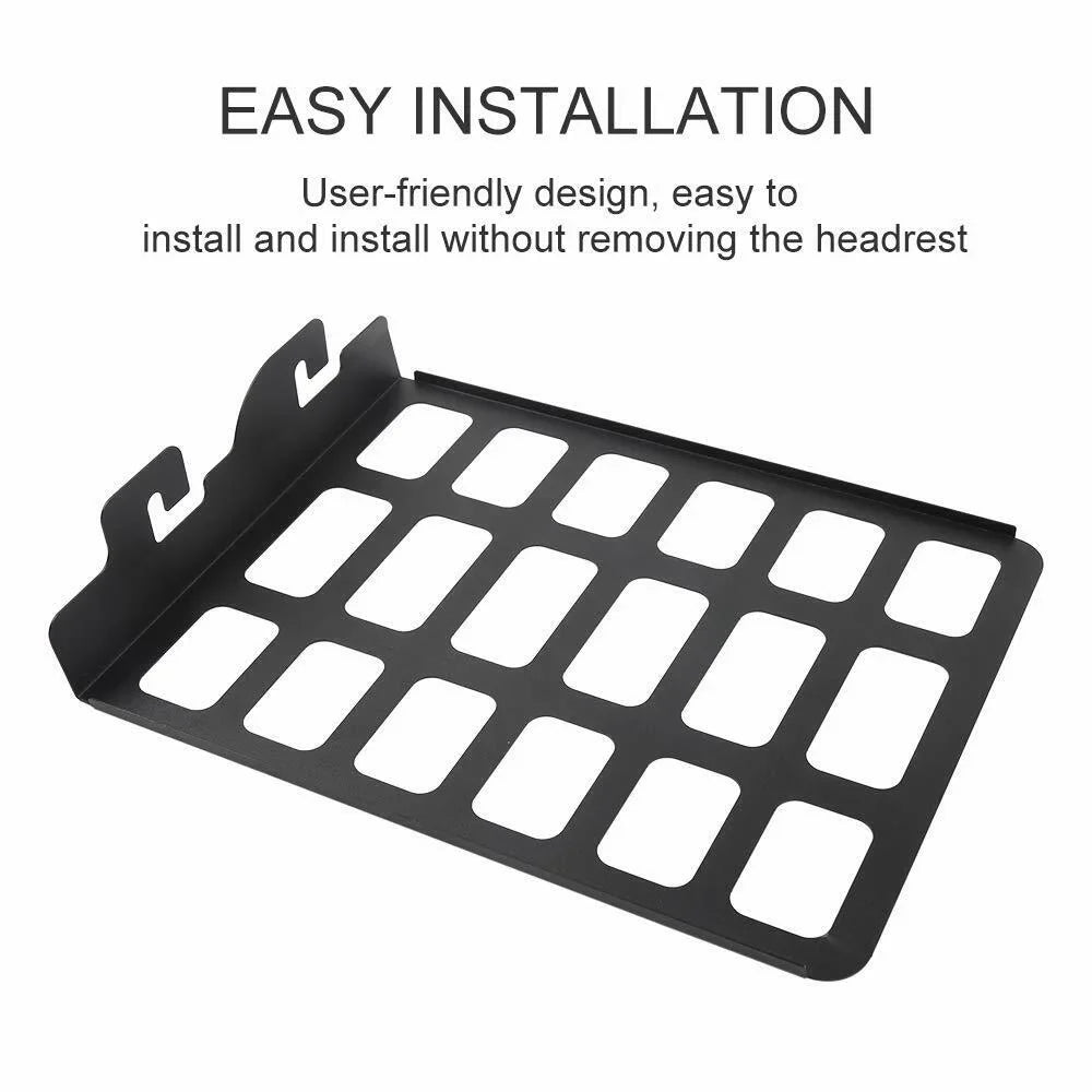 Teledu 1x Car Rear Backrest Trunk Sizehelf Rack Sizetorage Holder