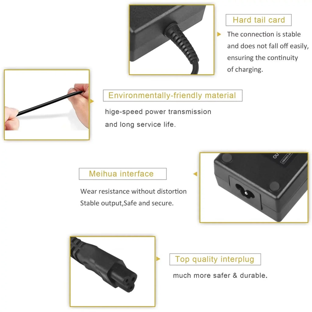CJP-Geek AC Adapter Charger for Lenovo IdeaPad Y50/i7-4710HQ/59421863 Notebook Power Cord