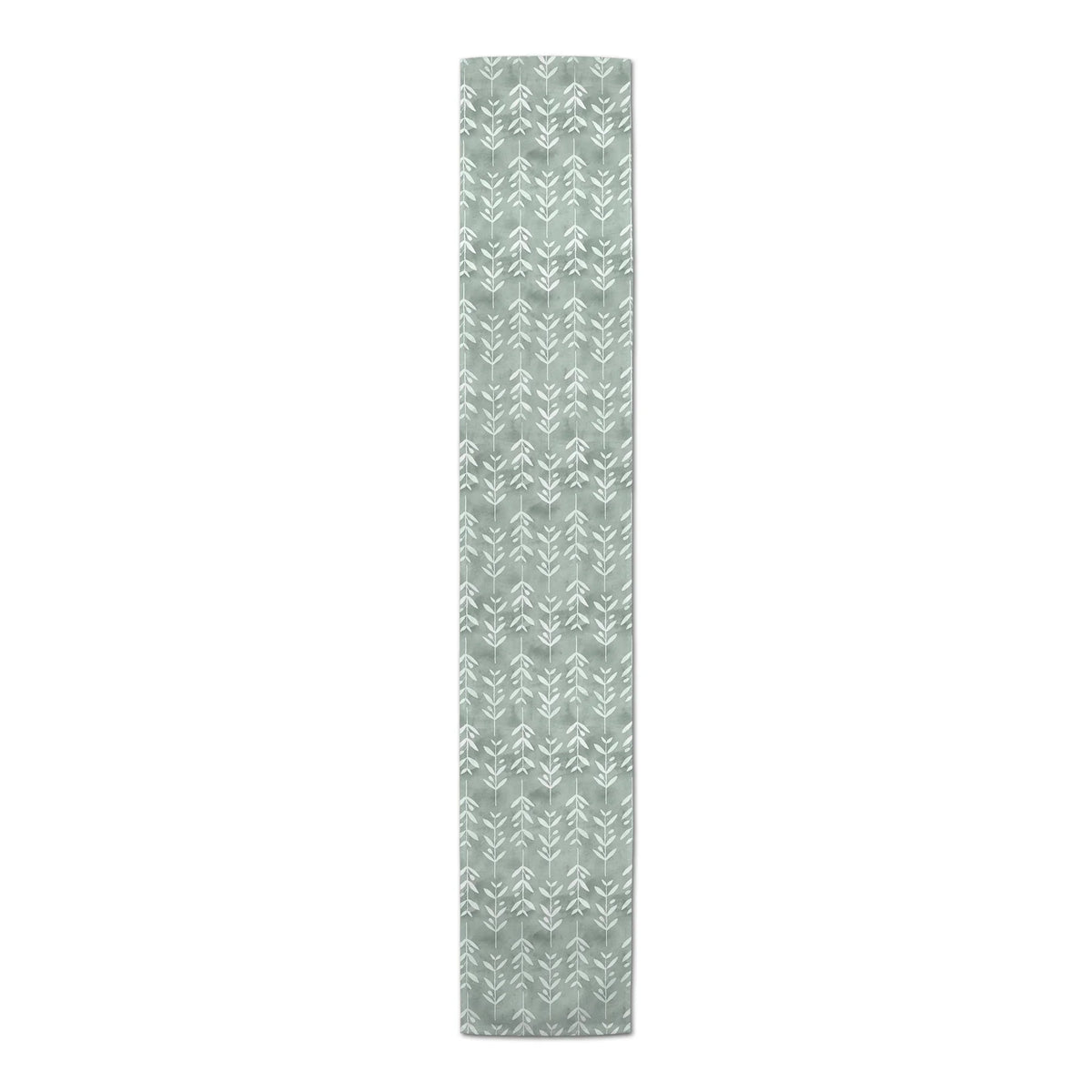 Creative Products Leafy Vine Pattern Sizeoft Green 16 x 72 Poly Twill Table Runner