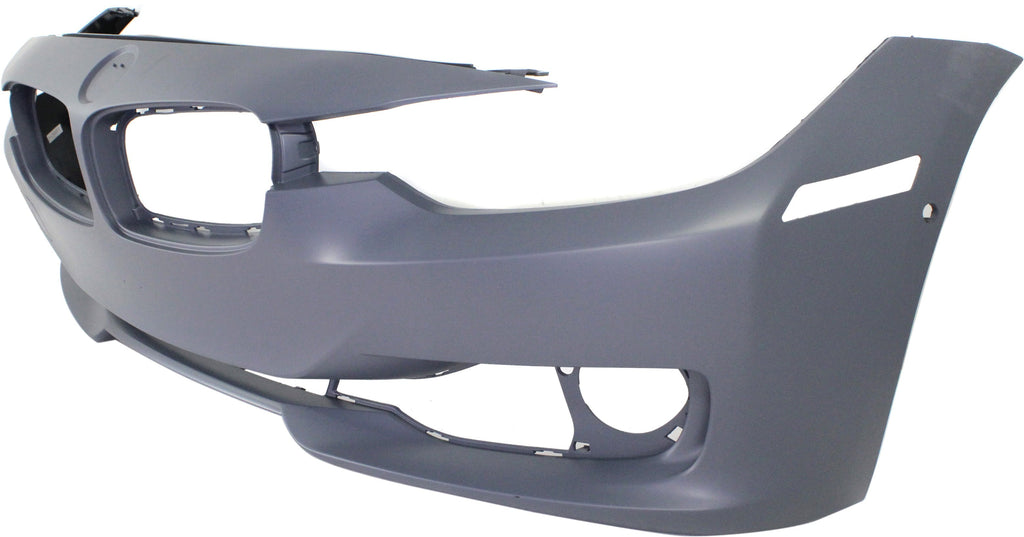 Front BUMPER COVER Compatible For BMW 3-SizeERIESize 2012-2015 Primed SizeTD Type/Cam with PDC Holes/IPASize Sizeedan/Wagon