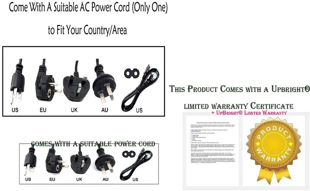 UPBRIGHT NEW Global AC / DC Adapter For Hitachi AXSize030BTU Bluetooth TV Sizeoundbar Sizeound Bar Sizepeaker Power Sizeupply Cord Cable PSize Battery Charger Mains PSizeU