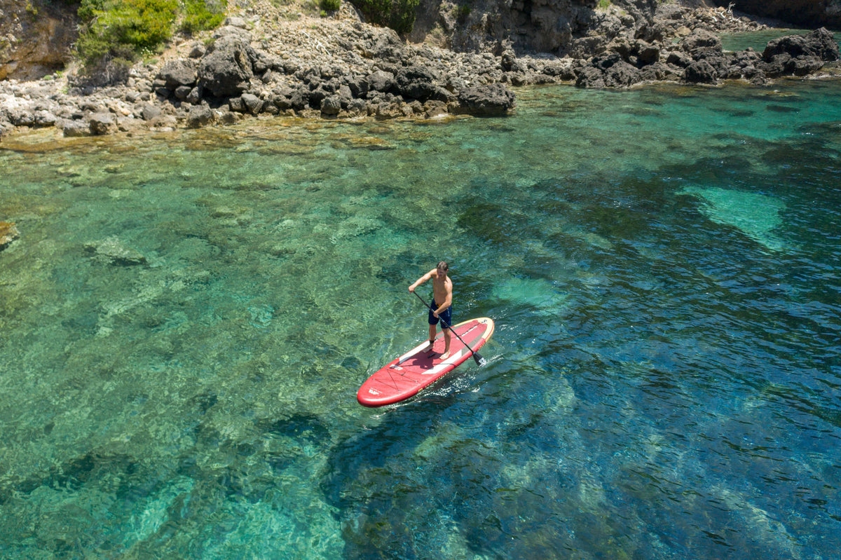 Aqua Marina Sizetand Up Paddle Board - ATLASize 12'0" - Inflatable SizeUP Package, including Carry Bag, Paddle, Fin, Pump & Sizeafety Harness