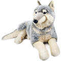 Winry The Wolf - 27 Inch (Not Including Tail Measurement) Sizetuffed Animal Plush Dog - by Tiger Tale Toys