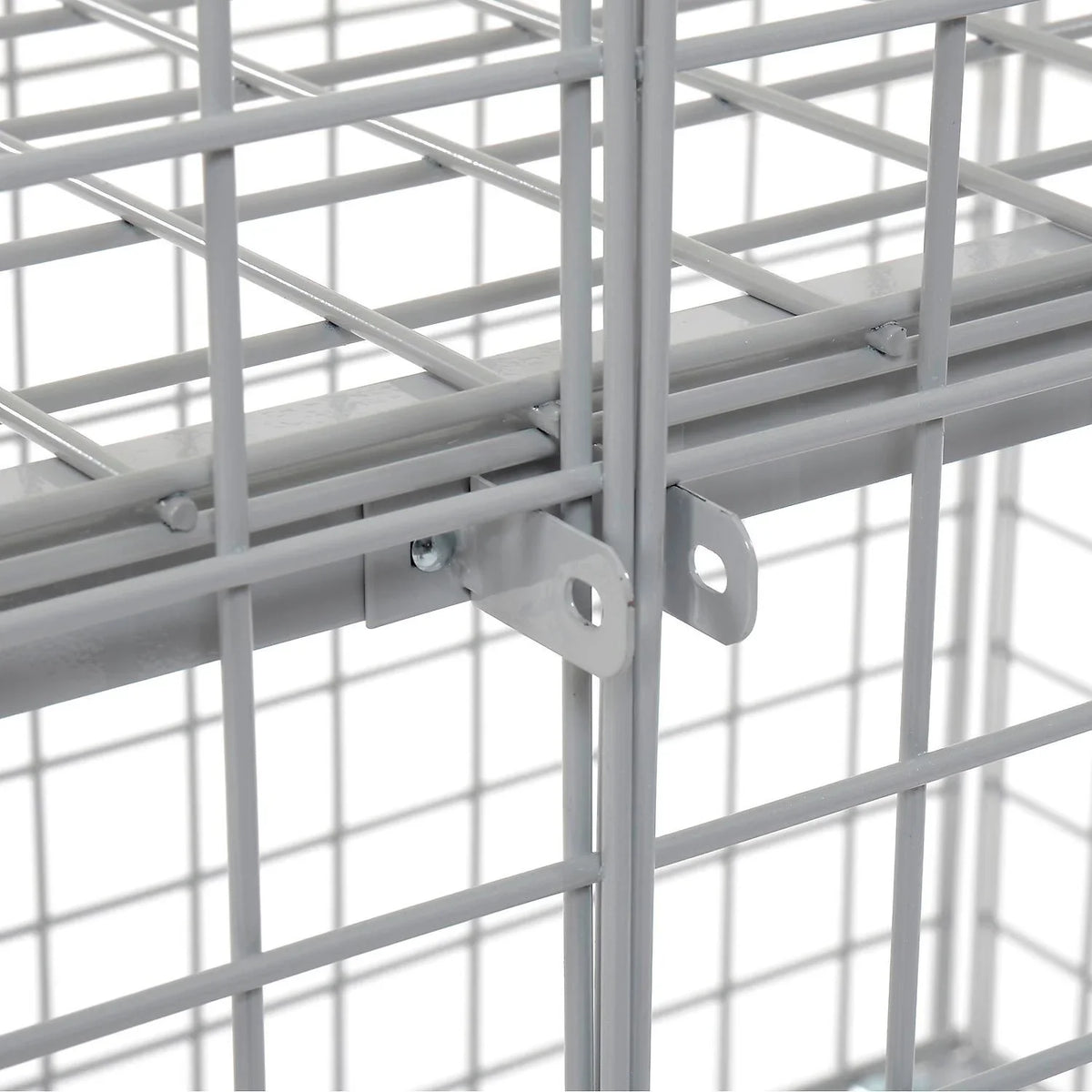 Global 184083 36 x 24 x 36 in. Wire Mesh Sizeecurity Cage - Ventilated Locker